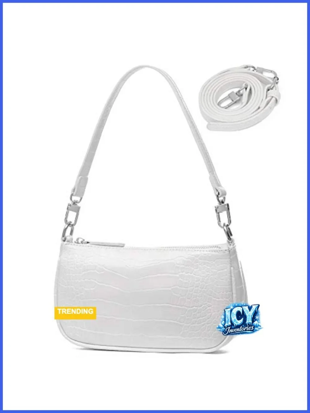 Small Shoulder Bag Mini Purse Crossbody Clutch Faux Leather